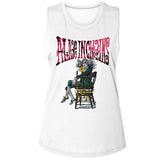 Alice In Chains Alice Ladies Graphic Tank Top - Classic Rock Music Clothing - Vintage Concert Lover Gift Idea