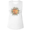Alice In Chains Sun Ladies Graphic Tank Top - Classic Rock Music Clothing - Vintage Concert Lover Gift Idea