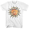 Alice In Chains Sun Graphic T-Shirt - Classic Rock Music Clothing - Vintage Concert Lover Gift Idea