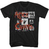 Alice In Chains Multiple Album Covers Graphic T-Shirt - Classic Rock Music Clothing - Vintage Concert Lover Gift Idea