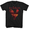 Alice In Chains Dirt Album Rooster Graphic T-Shirt - Classic Rock Music Clothing - Vintage Concert Lover Gift Idea