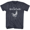 Alice In Chains Rooster Adult Graphic T-Shirt - Classic Rock Music Clothing - Vintage Concert Lover Gift Idea