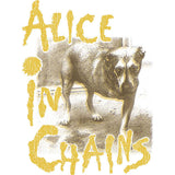 Alice In Chains Alice In Chains Sepia Tripod Adult Graphic T-Shirt - Classic Rock Music Clothing - Vintage Concert Lover Gift Idea