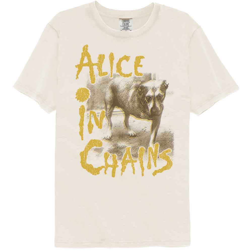 Alice In Chains Sepia Tripod Adult Graphic T-Shirt - Classic Rock Music Clothing - Vintage Concert Lover Gift Idea