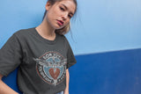 Bon Jovi BADNAME Adult T-Shirt in Smoke – Official Band Graphic Tee for Rock Music Fans