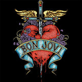 Bon Jovi Winged Heart Vintage Band Tee - Unisex Classic Rock Graphic Shirt