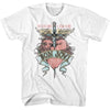 Bon Jovi You Give Love A Bad Name Graphic T-Shirt - Rock Band Tee