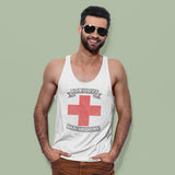 Bon Jovi Bad Medicine Adult Men Tank Top – Classic Rock Band Graphic Tee