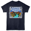 Creedence Clearwater Revival CCR Mountains And River Graphic T-Shirt - Classic Rock Music Clothing - Vintage Concert Lover Gift Idea