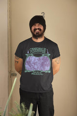 Creedence Clearwater Revival CCR Woods Photo Graphic T-Shirt - Classic Rock Music Clothing - Vintage Concert Lover Gift Idea