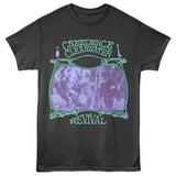 Creedence Clearwater Revival CCR Woods Photo Graphic T-Shirt - Classic Rock Music Clothing - Vintage Concert Lover Gift Idea
