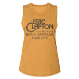 Eric Clapton N. American 79 Women Tank Top - Legendary Concert Apparel - Nostalgic Music Lover Gift