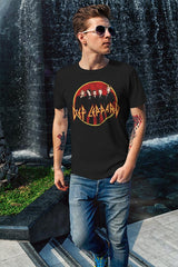 Def Leppard Band Members Group Shot Photo Graphic Vintage Concert Tee Unisex Iconic Idol Look Men Women