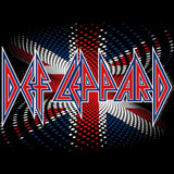 Def Leppard Brit Ish British Flag Union Jack Graphic Vintage Rock Tee Unisex Flawless Match Men Women