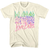 Def Leppard 1987 Hysteria Album Love Bites Graphic Classic Band Shirt Unisex Standout Concert Look Men Women