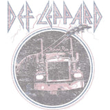 Def Leppard Classic Truck Graphic Woman Tank Top - Retro Rock Band Music Clothing - Vintage Concert Lover Gift Idea