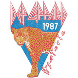Def Leppard Half Leopard Graphic Sweatshirt - Official Band Tee