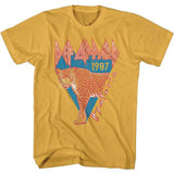 Def Leppard Half Leopard Graphic T-Shirt - Vintage Hard Rock Band Merch - Unisex Adult Concert Fan Gift