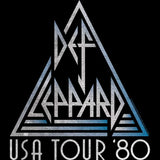 Def Leppard Pyromania 1983 USA Flag Graphic Vintage Rock Concert Tee Prime Fashion Pick Woman Tank Top