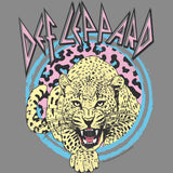 Def Leppard Pastel Leopard Graphic Woman Tank Top - Official Band Tee