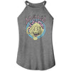 Def Leppard Pastel Leopard Graphic Woman Tank Top - Official Band Tee