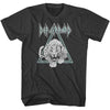 Def Leppard Hysteria Double Triangle Graphic Vintage Rock Concert Tee Unisex Regular Cut Adult Men Women