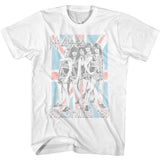 Def Leppard Pyromania Flag Graphic T-Shirt - Official 1983 Band Tee