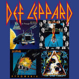 Def Leppard Classic Logo Graphic T-Shirt - Official Hard Rock Band Tee