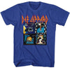 Def Leppard Classic Logo Graphic T-Shirt - Official Hard Rock Band Tee