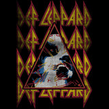Def Leppard Hysteria Face Logo Youth Graphic T-Shirt - Vintage Hard Rock Band Merch - Kids Concert Fan Gift