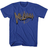 Def Leppard Logo and Crosshairs Adult T-Shirt, Classic 80s Hard Rock Band Graphic Tee, Retro Concert Fan Apparel