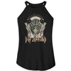 Def Leppard Let's Get Rocked Graphic Woman Tank Top - Lightning Bolt Band Tee