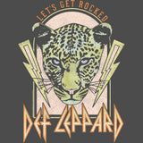 Def Leppard Adrenalize Lets Get Rocked Lightning Bolts Graphic Band T-Shirt Unisex Everyday Wear Men Women