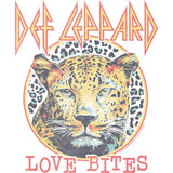 Def Leppard Love Bites Kids Graphic Tee - Retro 80s Heavy Metal Concert Apparel - Youth Music Fan Gift