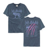Def Leppard Hysteria 1987 Tour 2-Sided Front Back Graphic Concert Tee Unisex Standard Fit Men Women