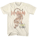 Def Leppard Hysteria Japan Tour 1988 Graphic Vintage Concert Band Tee Shirt Unisex