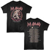 Def Leppard 1983 USA Tour Graphic T-Shirt - Official Two-Sided Band Tee