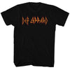 Def Leppard Band Logo Graphic T-Shirt - Official Hard Rock Band Tee