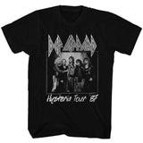 Def Leppard Hysteria Tour Graphic T-Shirt - Official 1987 Concert Band Tee