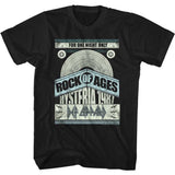 Def Leppard FOR ONE NIGHT ONLY Adult Black T-Shirt – Official Music Merchandise & Rock Fan Apparel