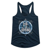 Def Leppard Electric Eye Graphic Girl Tank Top - Official Hard Rock Band Tee