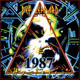 Def Leppard Def World Tour 2-Sided Graphic T-Shirt, 80s Hard Rock Band Tour Tee, Retro Concert Music Fan Apparel