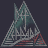 Def Leppard Watermelon Graphic T-Shirt - Official Hard Rock Band Tee