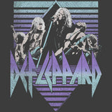Def Leppard Sing It Adult T-Shirt, Classic 80s Hard Rock Band Graphic Tee, Retro Concert Music Fan Apparel
