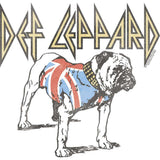Def Leppard British Bulldog Graphic T-Shirt - Official Hard Rock Band Tee