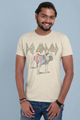 Def Leppard British Bulldog Graphic T-Shirt - Official Hard Rock Band Tee