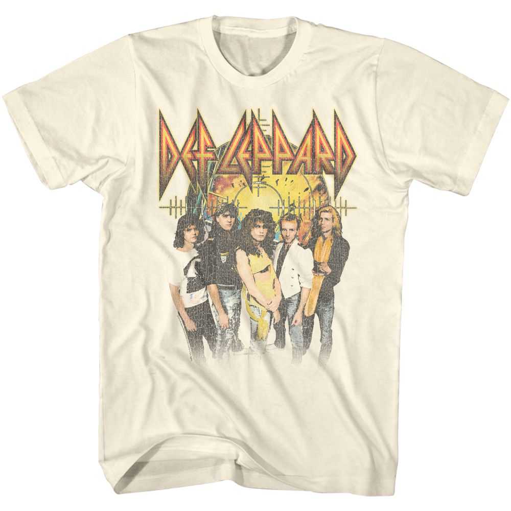 Def Leppard Splosion Men Adult T-Shirt, Classic 80s Hard Rock Band Graphic Tee, Retro Concert Music Fan Apparel