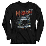 Def Leppard On Through The Night Graphic Sweatshirt - Official 1980 Band Tee