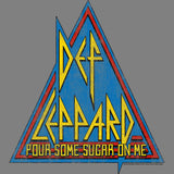 Def Leppard Triangle Logo Graphic Girl Tank Top - Official Hard Rock Band Tee
