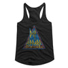 Def Leppard Triangle Logo Graphic Girl Tank Top - Official Hard Rock Band Tee